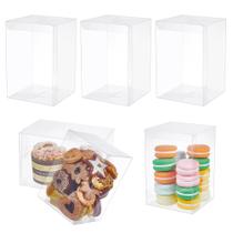 Caixa de embalagem de presente BENECREAT PVC transparente 10 unidades 10x10x15cm Caixa de embalagem de presente BENECREAT PVC transparente 10 unidades 10x10x15cm