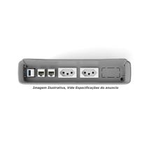 Caixa De Embutir 2 Tomadas 20a 3 Rj45 Cat5e - New Slim Preta Caixa De Embutir 2 Tomadas 20a 3 Rj45 Cat5e - New Slim Preta