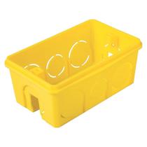 Caixa de Embutir 4x2 Retangular Pacote com 25 Unidades 57500041 - Tramontina Caixa de Embutir 4x2 Retangular Pacote com 25 Unidades 57500041 - Tramontina