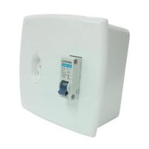 Caixa De Embutir C/ Disjuntor 25a Din + Tom. 20a - Ilumi