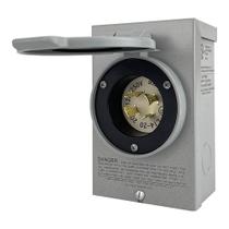 Caixa de entrada de alimentação Reliance Controls PB20 20 Amp NEMA 3R Caixa de entrada de alimentação Reliance Controls PB20 20 Amp NEMA 3R