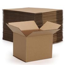 Caixa de envio Rempry, pacote 40, 10x10x7cm, papelão ondulado marrom Caixa de envio Rempry, pacote 40, 10x10x7cm, papelão ondulado marrom