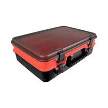 Caixa de Equipamento de Pesca Portátil de Dupla Camada para Armazenamento de Ferramentas e Ganchos
