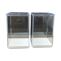 Caixa De Exibição Em Acrílico Para Figuras Lego, Organizador De Armazenamento À Prova De Poeira,