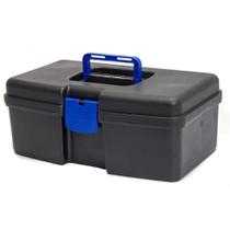 Caixa De Ferramenta Maquinas Acessórios Com Bandeja 14' Caixa De Ferramenta Maquinas Acessórios Com Bandeja 14'