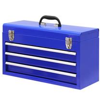 Caixa de ferramentas BIG RED, 3 gavetas, 20, metal, aço portátil, azul Caixa de ferramentas BIG RED, 3 gavetas, 20, metal, aço portátil, azul