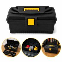 Caixa de ferramentas black multiuso maleta bandeja removivel grande pesca eletricista artesanato estojo Caixa de ferramentas black multiuso maleta bandeja removivel grande pesca eletricista artesanato estojo