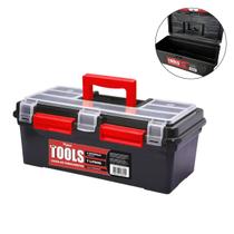 Caixa De Ferramentas Com Tampa 5 Divisórias 7l Box Multiuso