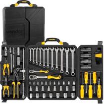 Caixa De Ferramentas Completa 110 Peças Com Maleta Vonder