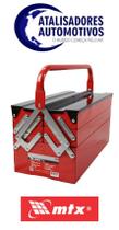 Caixa de ferramentas de metal, tamanho 430x200x200 mm, com 5 gavetas, 1pc - mtx