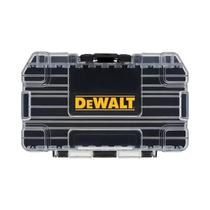 Caixa De Ferramentas DEWALT TSTAK Empilhável Média Preta À Prova De Poeira Com Compartimento Caixa De Ferramentas DEWALT TSTAK Empilhável Média Preta À Prova De Poeira Com Compartimento