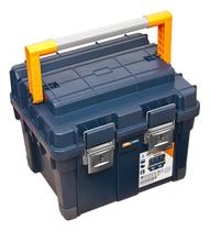 Caixa De Ferramentas Dexter Plástica Fechos Alça 45x35x35cm Toolbox Caixa De Ferramentas Dexter Plástica Fechos Alça 45x35x35cm Toolbox