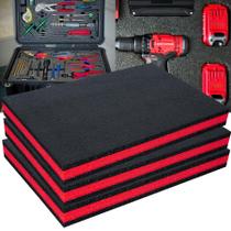 Caixa de ferramentas Foam ONREVA, pacote com 3, 40,5 x 30,5 x 5 cm para estojos