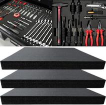 Caixa de ferramentas Foam ONREVA, pacote com 3, 56x46x5cm para estojos e organizador
