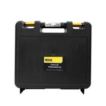 Caixa De Ferramentas Maxi 35x34x12 Com Dobradiças Reforçadas E Porta Cadeado - Dtools