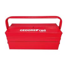 Caixa de ferramentas metalica sanfonada vermelha 5 gavetas - R20600173 - Gedore Red