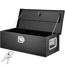 Caixa de ferramentas para cama de caminhão VEVOR Alumínio pesado 30x13x24cm preta