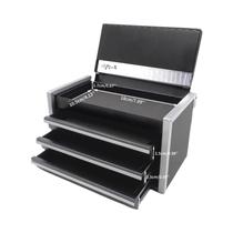 Caixa De Ferramentas Portátil Mini De Metal Multifuncional Conjunto De Reparo Doméstico Com Gavetas