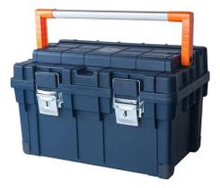Caixa De Ferramentas Profissional Dexter - Azul - 35x34x59cm Caixa De Ferramentas Profissional Dexter - Azul - 35x34x59cm