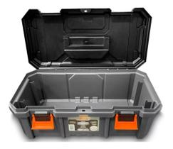 Caixa De Ferramentas Tática 18,3 Grande Articulada METASUL CINZA