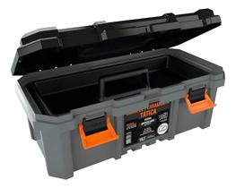 Caixa De Ferramentas Tática Cinza 18,3 Polegadas Metasul