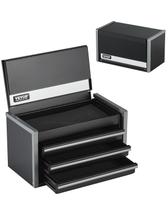 Caixa de ferramentas VEVOR Metal de 22 cm com 3 gavetas portátil com forros de EVA Caixa de ferramentas VEVOR Metal de 22 cm com 3 gavetas portátil com forros de EVA