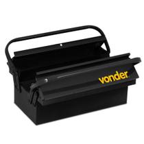 Caixa de Ferramentas Vonder 3 Gavetas Articuladas Maleta Metálica Transporte Capacidade 20Kg