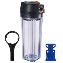 Caixa de filtro de água Geekpure 10 polegadas Whole House Clear