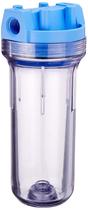 Caixa de filtro Pentair Pentek 150072 10 polegadas azul/transparente Caixa de filtro Pentair Pentek 150072 10 polegadas azul/transparente
