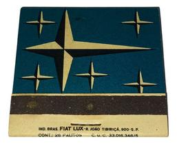 Caixa De Fosforos - Jato Puro - Cruzeiro Do Sul - Anos 50