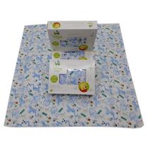 CAIXA DE FRALDA 70X70CM ESTAMPA URSINHO POOH 5 UNIDADES - FEMININO e MASCULINO