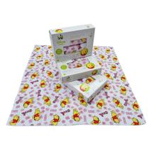 CAIXA DE FRALDA 70X70CM ESTAMPA URSINHO POOH - FEMININO e MASCULINO