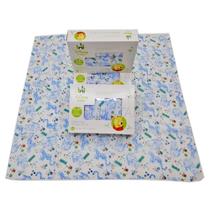 CAIXA DE FRALDA 70X70CM ESTAMPA URSINHO POOH - FEMININO e MASCULINO