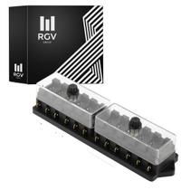 Caixa De Fusível Lamina 12 Vias Base Baquelite Caixa De Fusível Lamina 12 Vias Base Baquelite