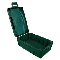 Caixa de gabinete elétrico Masterplug IP54 à prova de intempéries 35x22x13cm Caixa de gabinete elétrico Masterplug IP54 à prova de intempéries 35x22x13cm