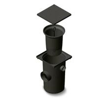 Caixa de gordura 24cm x 36,5cm x 24cm 12 l pvc com cesto ref 6207 taf Caixa de gordura 24cm x 36,5cm x 24cm 12 l pvc com cesto ref 6207 taf