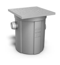 Caixa de Gordura c/Cesto Super 41,5X41,5X53 43L Durin Caixa de Gordura c/Cesto Super 41,5X41,5X53 43L Durin