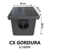 Caixa De Gordura Com Cesto Para Limpeza 100 / 50 - Gazeta Ecommerce
