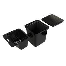 Caixa de Gordura Quadrada Preta - 20 Litros Caixa de Gordura Quadrada Preta - 20 Litros