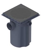 Caixa De Gordura Tigre C/ Cesto De Limpeza E Tampa 350mm Caixa De Gordura Tigre C/ Cesto De Limpeza E Tampa 350mm