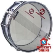 Caixa de Guerra Alumínio 14 pol 15cm Music 437ALS Tarol Repique Caixa de Guerra Alumínio 14 pol 15cm Music 437ALS Tarol Repique