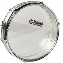 Caixa de Guerra PHX 15x14 Alumínio Liso com Esteira Pele Transparente Percussão Caixa de Guerra PHX 15x14 Alumínio Liso com Esteira Pele Transparente Percussão