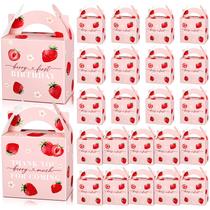 Caixa de guloseimas Favor Sweet Strawberry Sinload, pacote com 24, 15,5 x 10 x 21 cm