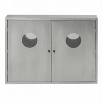 Caixa De Hidrante Inox Dupla Sobrepor - Construinox Caixa De Hidrante Inox Dupla Sobrepor - Construinox