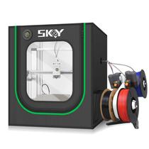 Caixa de impressora 3D Bambu Lab A1 grande com luz LED preta