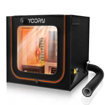 Caixa de impressora 3D de resina YOOPAI Large com kit de ventilação