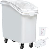 Caixa de ingredientes YITAHOME 79L, recipiente comercial para alimentos, branco