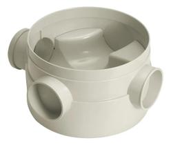 Caixa de Inspeção Amanco Esgoto Água Pluvial PVC DN 300mm Sem Tampa Ref 13154 Saneamento Hidráulica