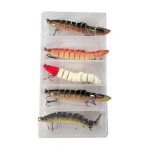 Caixa De Isca Artificial Tuvira Articulado 10cm Cmik ref.620 Caixa De Isca Artificial Tuvira Articulado 10cm Cmik ref.620