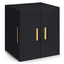 Caixa de Joias Dajasan Grande Organizador 22x19x25 cm Preto Caixa de Joias Dajasan Grande Organizador 22x19x25 cm Preto
